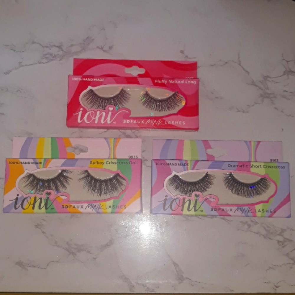 IONI 3D FAUX MINK LASHES BUNDLE